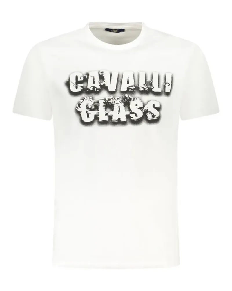 Roberto Cavalli graphic-print T-shirt - Weiß Weiß