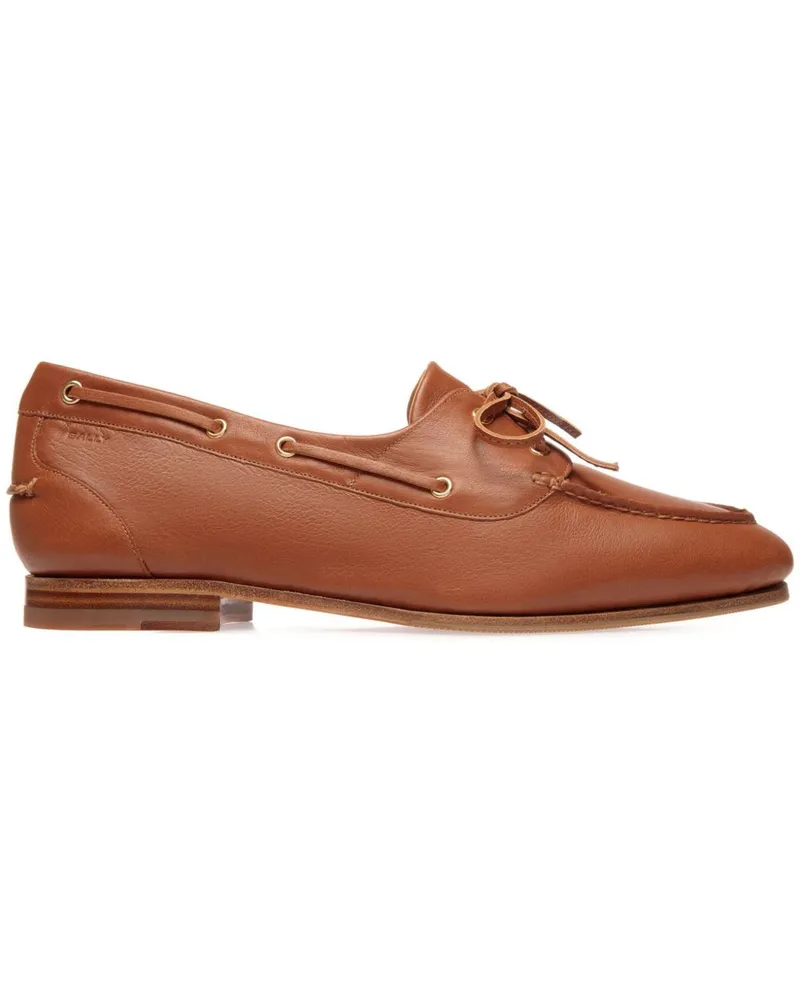 Bally Plume Loafer - Braun Braun