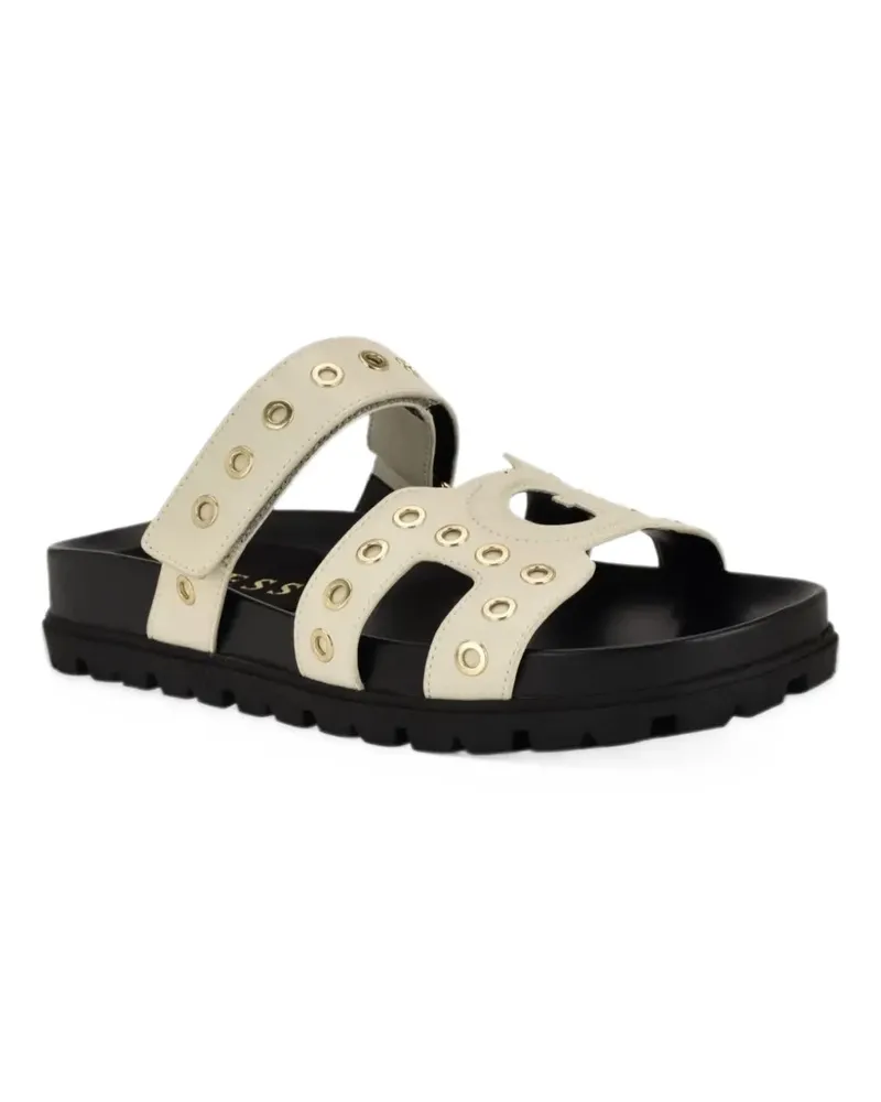 Guess Fashie Sandalen mit doppeltem Riemen - Nude Nude