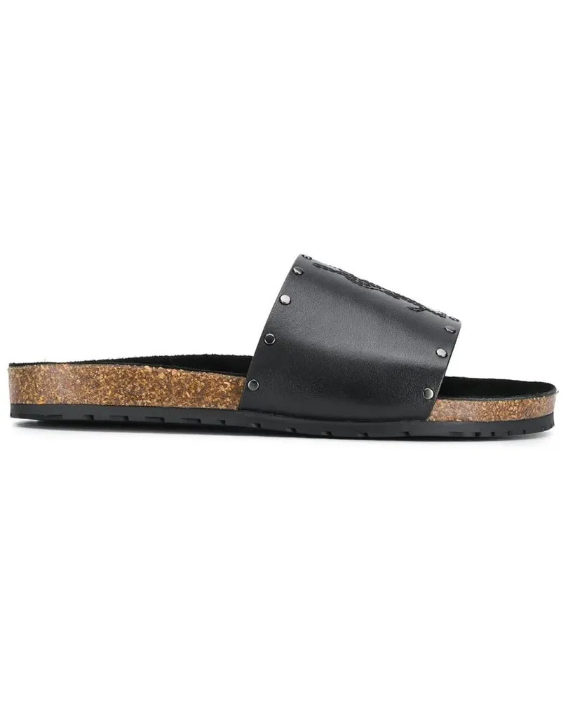 Saint Laurent Jimmy' Pantoletten - Schwarz Schwarz