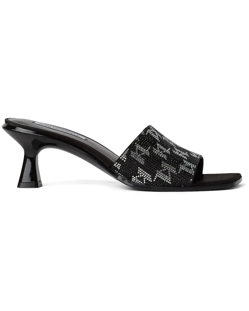 Karl Lagerfeld Panache II Sandalen mit Kristallen - Schwarz Schwarz
