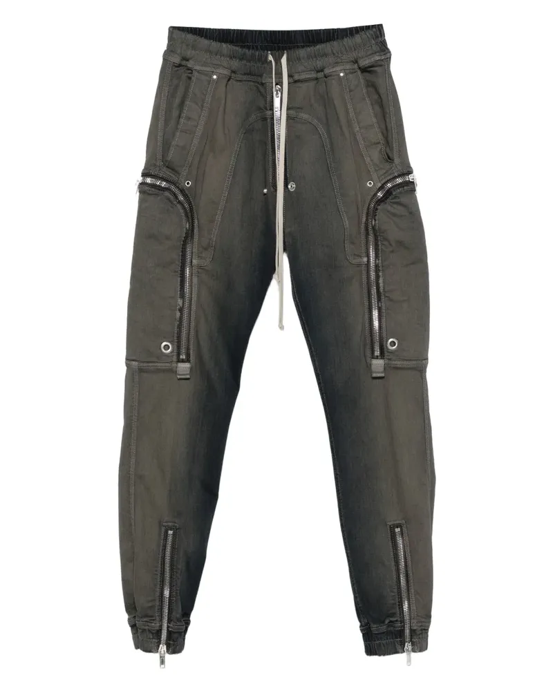 Rick Owens Hose mit Reißverschlussdetail - Grau Grau