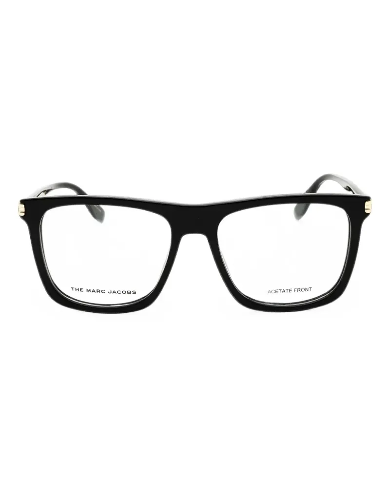 Marc Jacobs Brille mit eckigem Gestell - Schwarz Schwarz