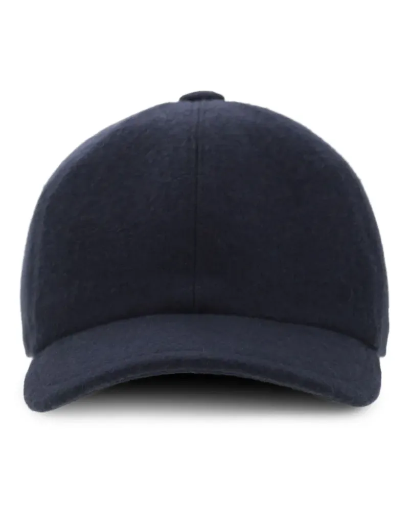 Fedeli Baseballkappe aus Kaschmir - Blau Blau