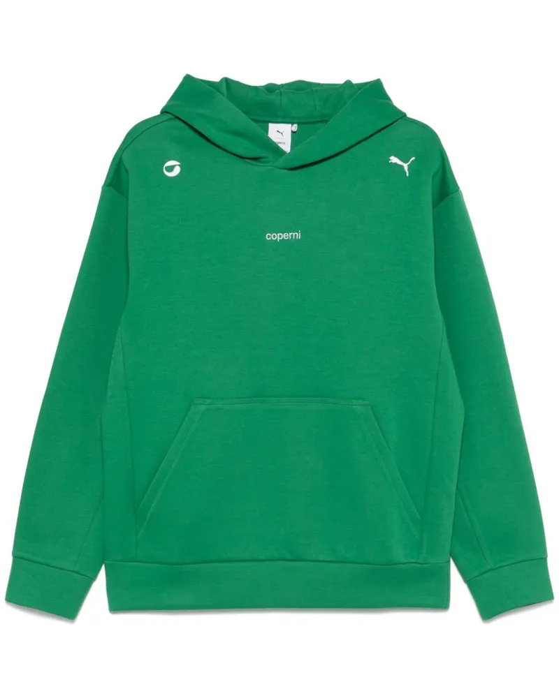 COPERNI x Puma Hoodie mit Logo-Stickerei - Grün Grün