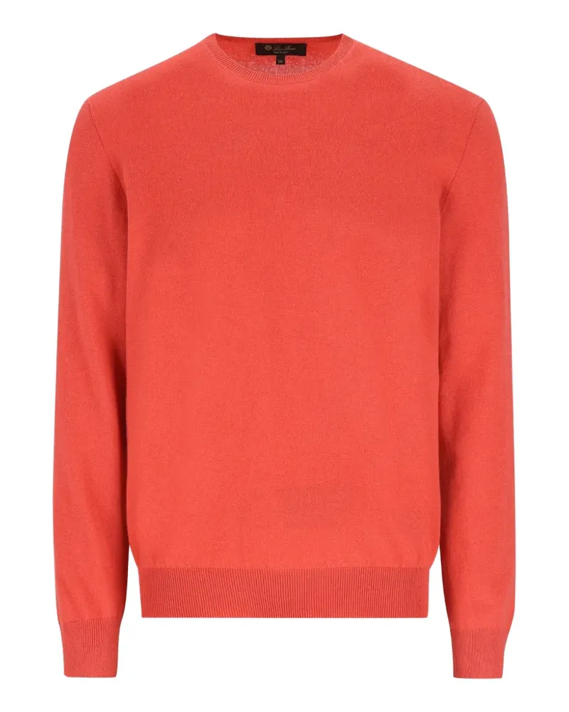 Loro Piana Gerippter Pullover - Orange Orange