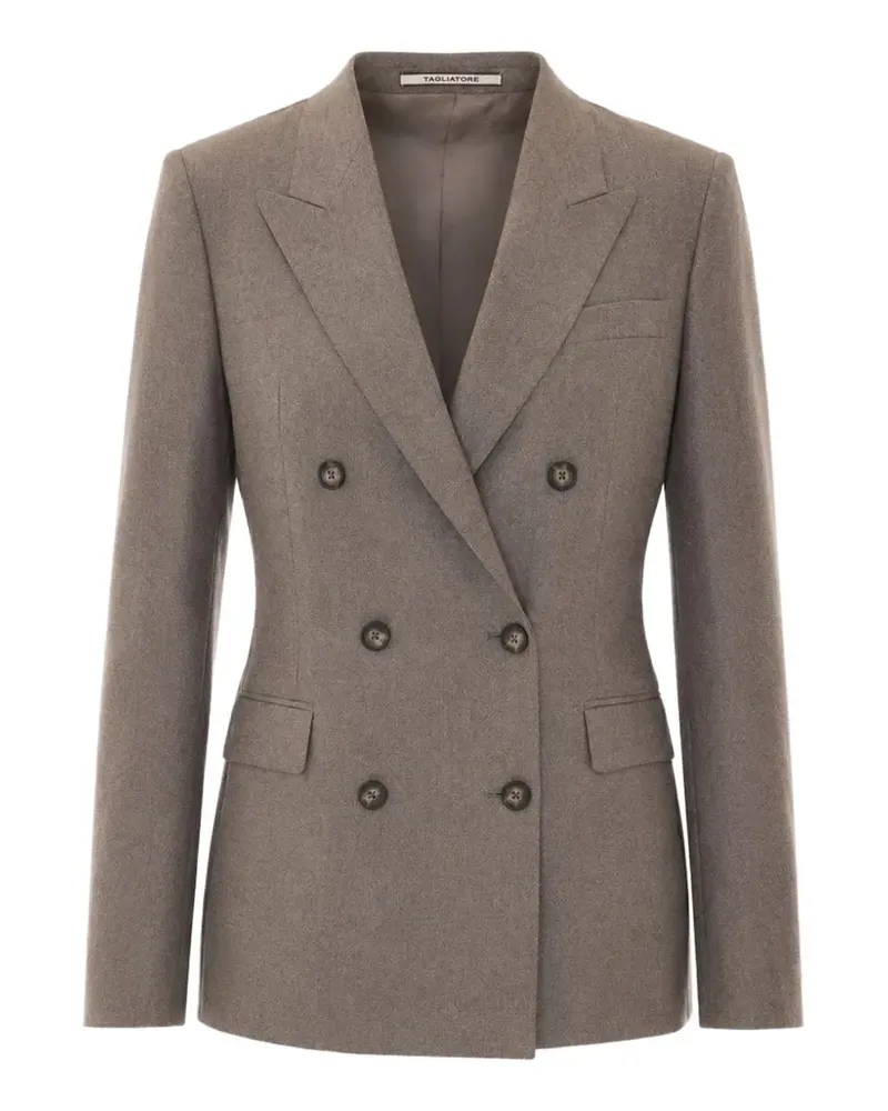 Tagliatore Doppelreihiger J-Parigi Blazer - Braun Braun