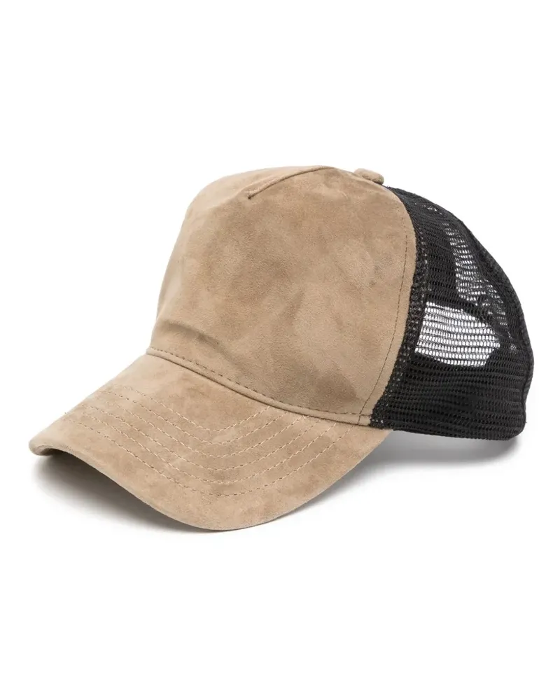 James Perse Baseballkappe aus Wildleder - Braun Braun