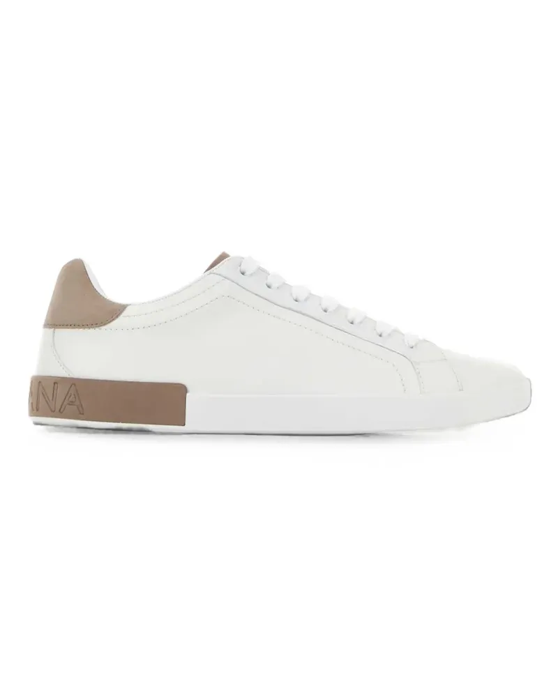 Dolce & Gabbana Sneakers mit Logo-Prägung - Weiß Weiß