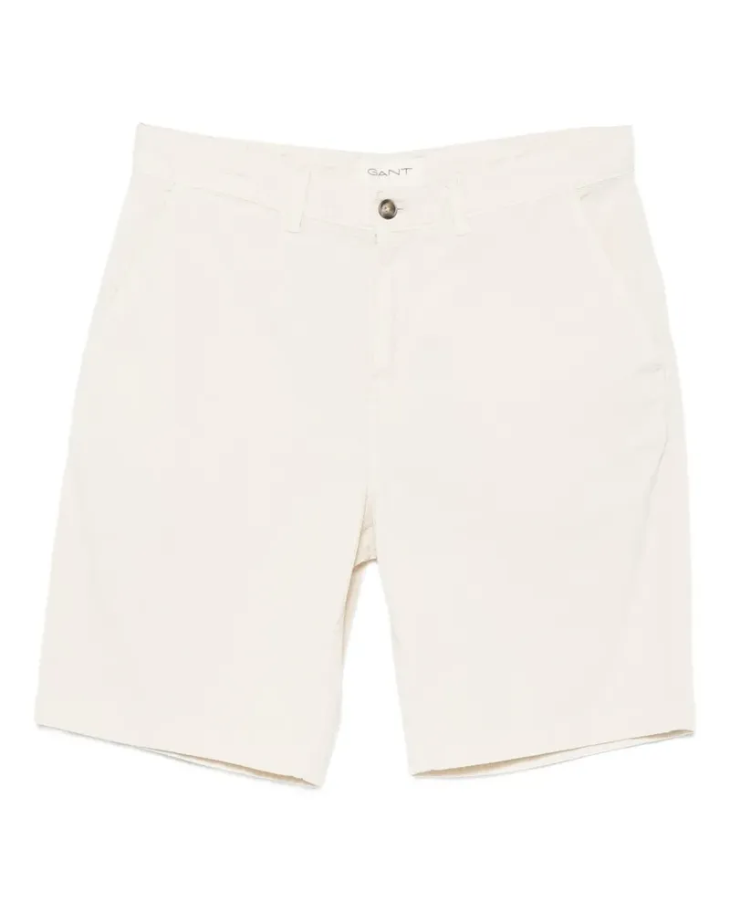 Gant belt-loop shorts - Nude Nude