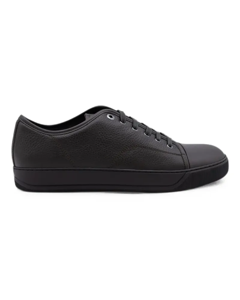 Lanvin DBB1 sneakers in nappa and grained leather - Braun Braun