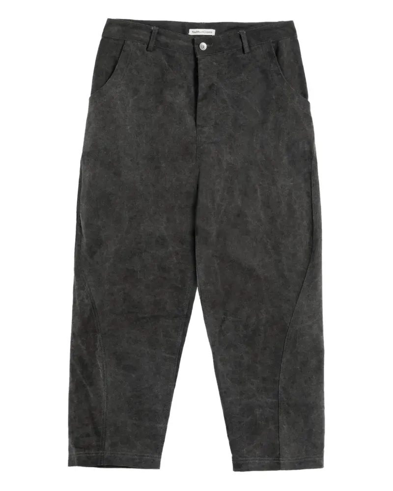 YMC Jeans mit verdrehter Naht - Grau Grau