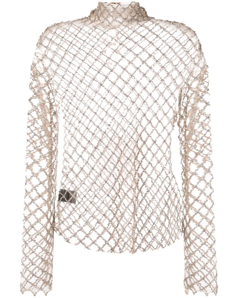 Isabel Marant Transparentes Oberteil - Nude Nude