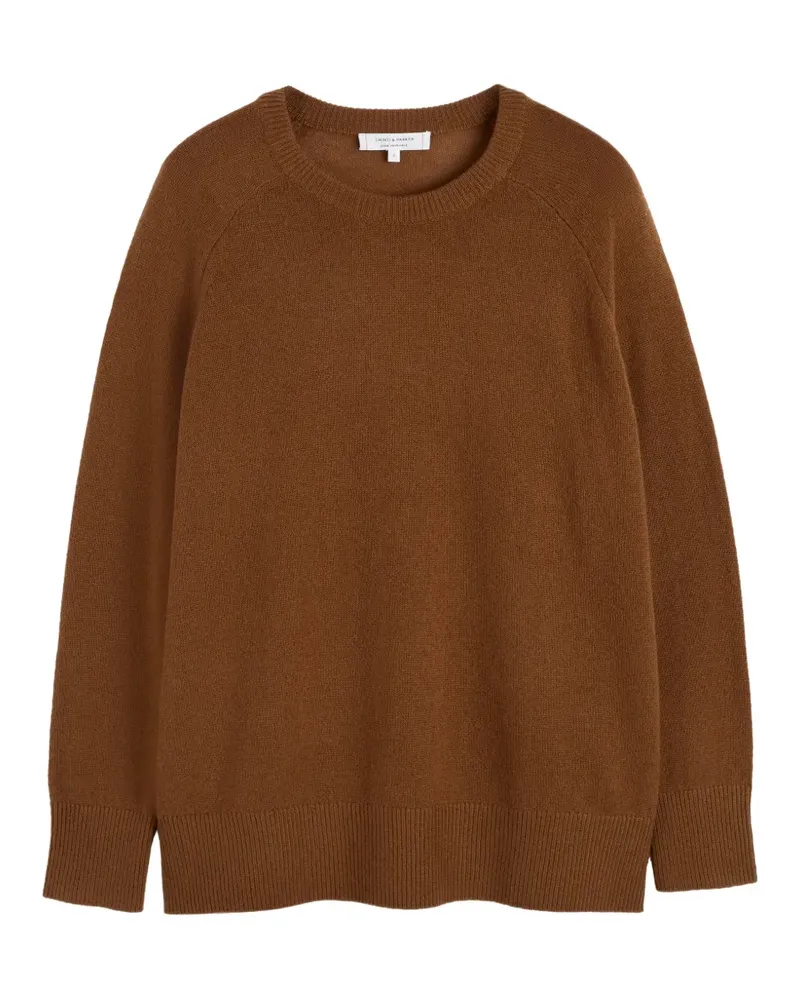 Chinti & Parker Kaschmirpullover mit Raglanärmeln - Braun Braun