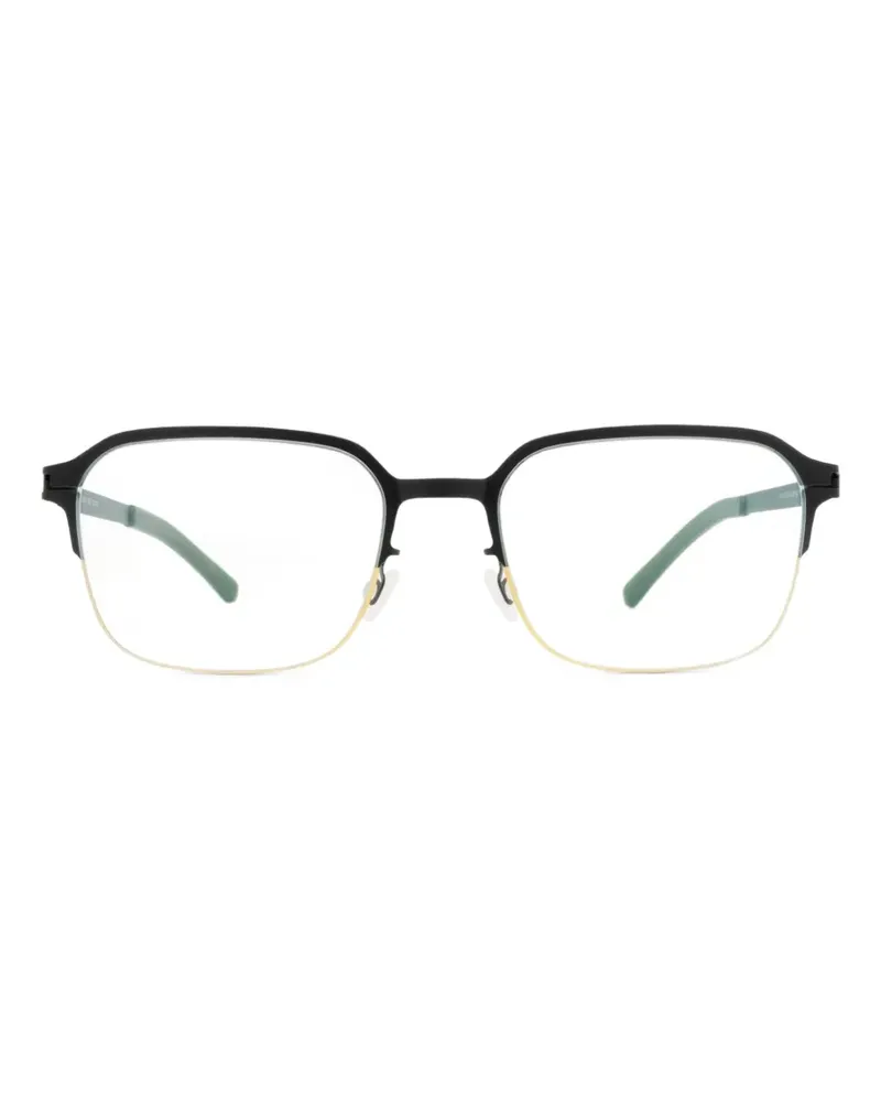 Mykita Brille mit eckigem Gestell - Schwarz Schwarz