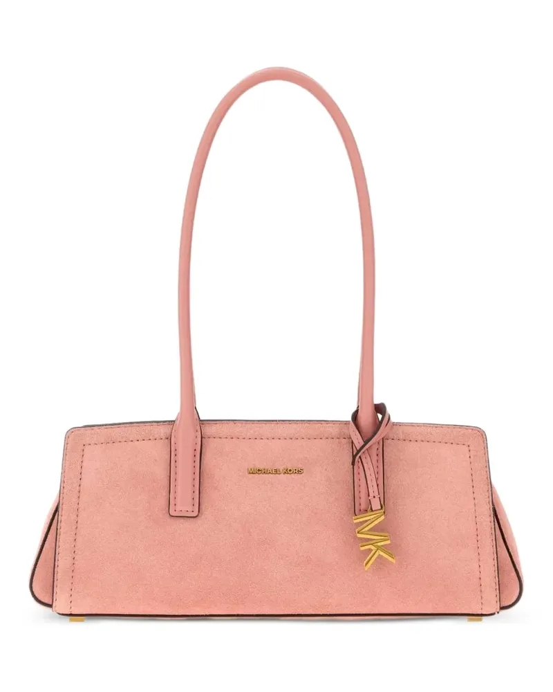 Michael Kors Schultertasche mit Logo-Schild - Rosa Rosa