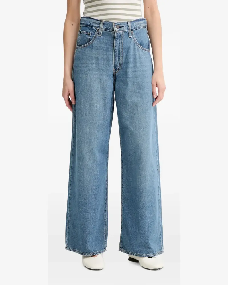 Levi's Jeans mit weitem Bein - Blau Blau