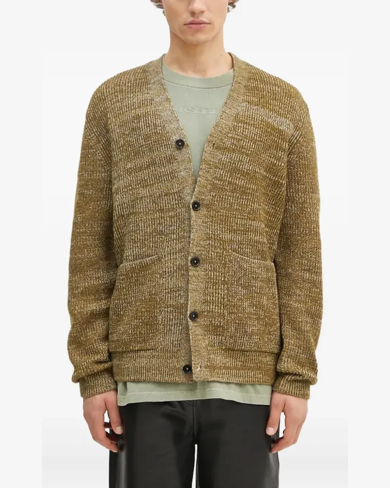 Norse Projects Cardigan mit aufgesetzten Taschen - Grün Grün
