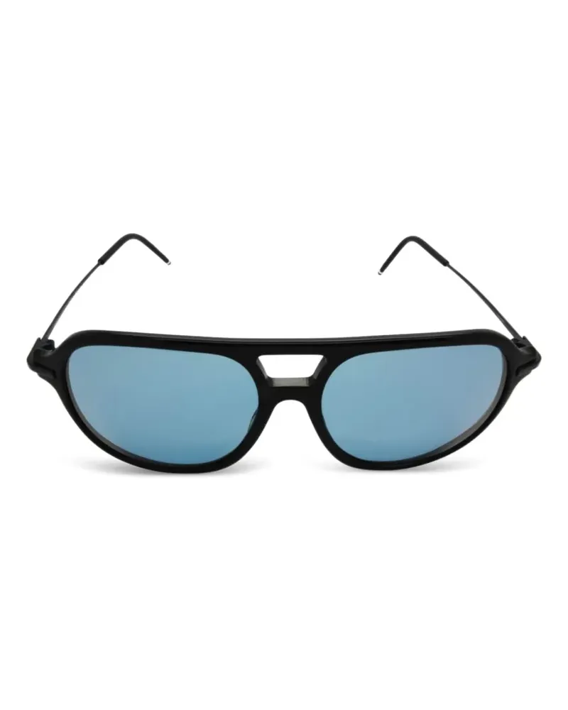 Thom Browne pilot sunglasses - Schwarz Schwarz