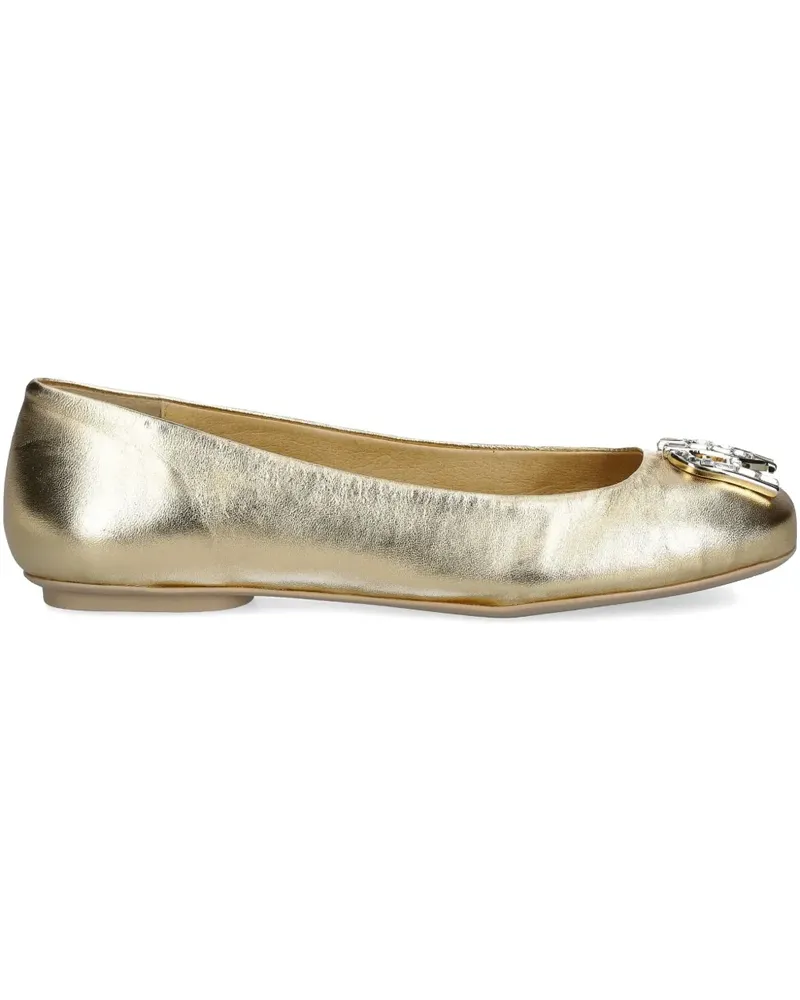Furla Ballerinas aus Leder - Gold Gold