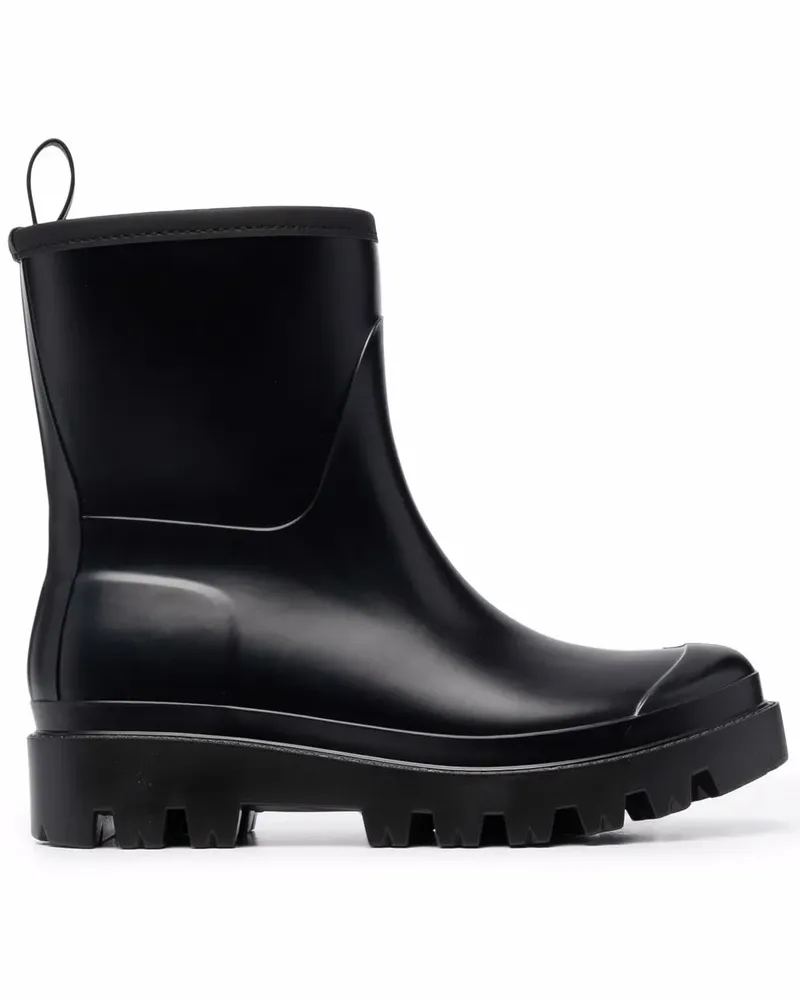 Gia Borghini Giove Gummistiefel - Schwarz Schwarz