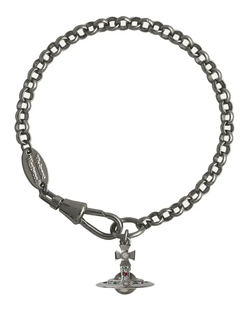 Vivienne Westwood New Petite Orb bracelet - Grau Grau