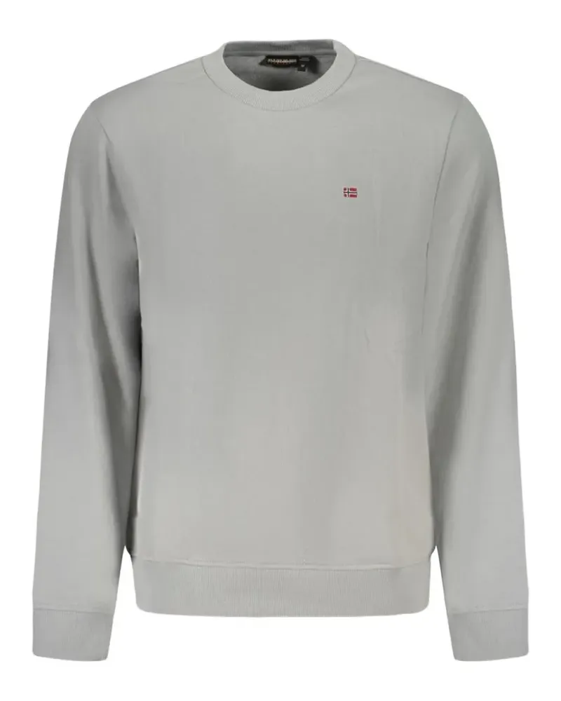 Napapijri cotton sweater - Grau Grau