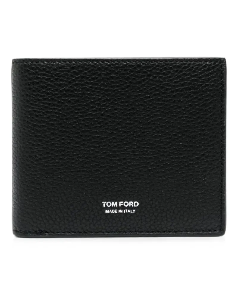 Tom Ford Portemonnaie mit Logo-Print - Schwarz Schwarz
