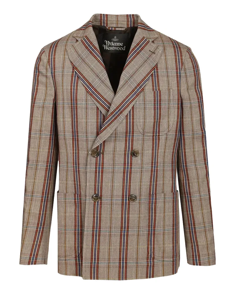 Vivienne Westwood double-breasted blazer - Braun Braun