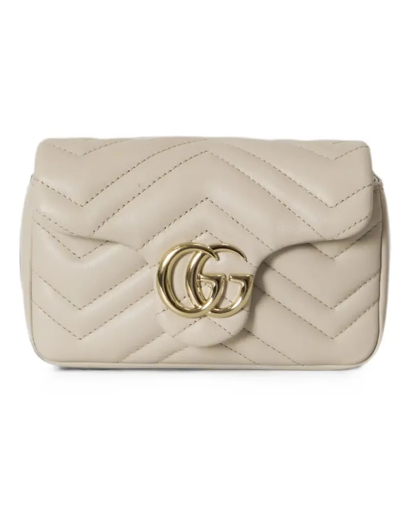 Gucci GG Marmont mini shoulder bag - Nude Nude