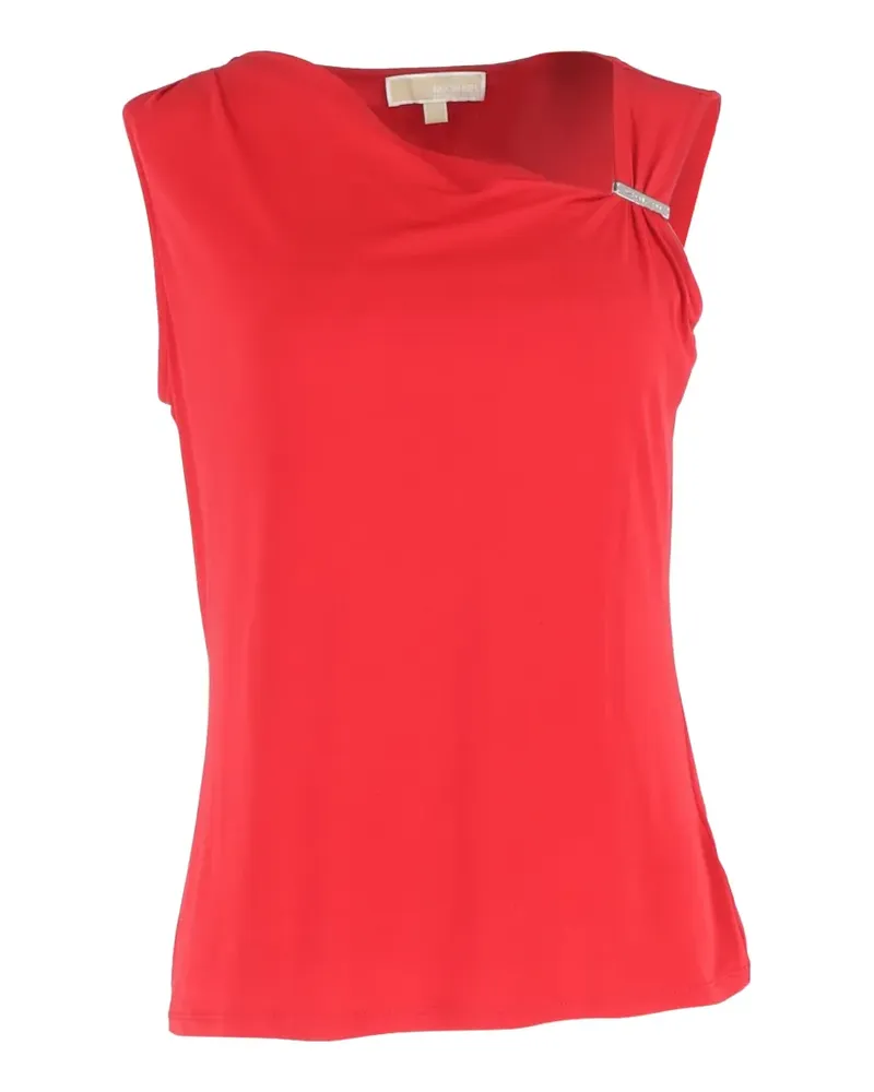 Michael Kors asymmetric-neck top - Rot Rot
