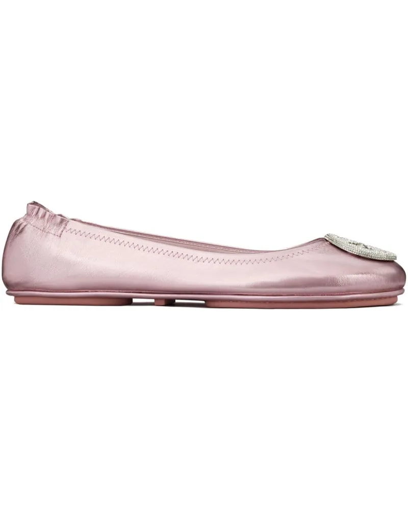 Tory Burch Minnie Travel Ballerinas - Rosa Rosa