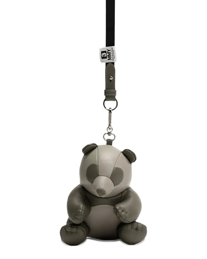 MIHARAYASUHIRO mini Dolls Panda shoulder bag - Grau Grau