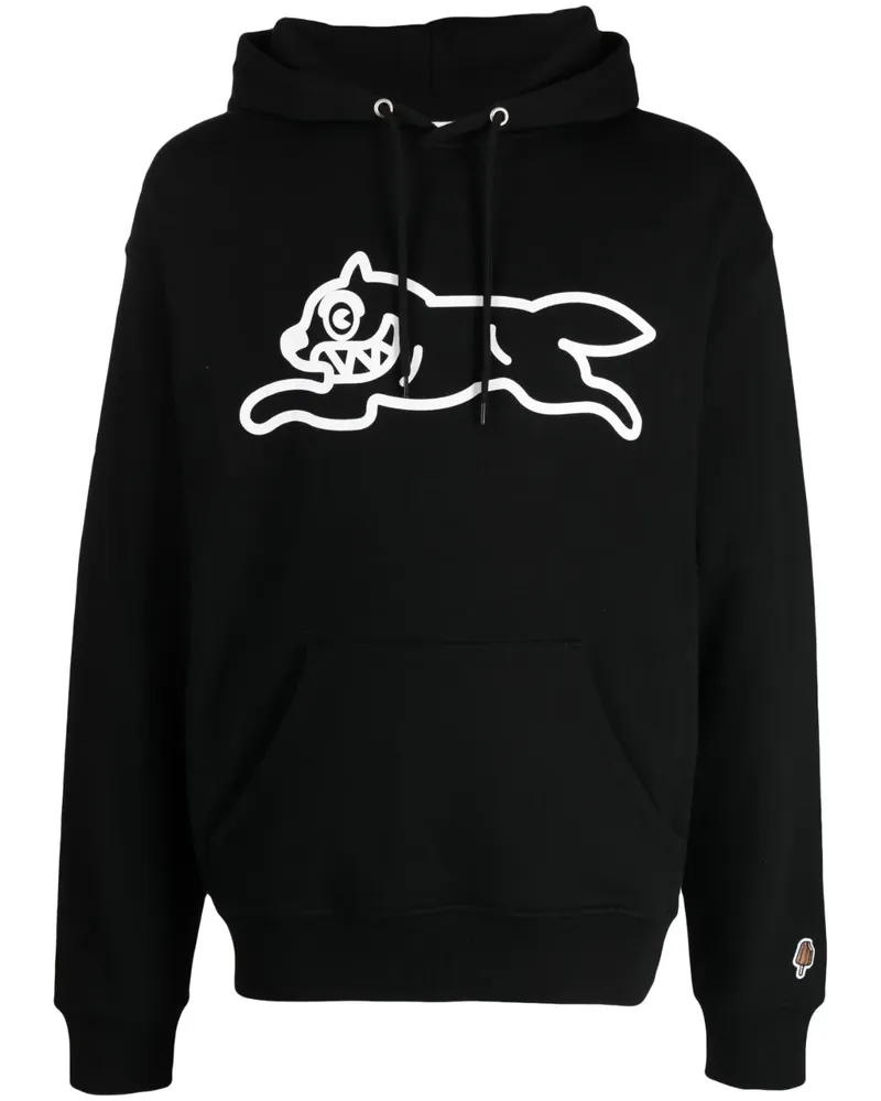 ICECREAM Running Dog Hoodie - Schwarz Schwarz
