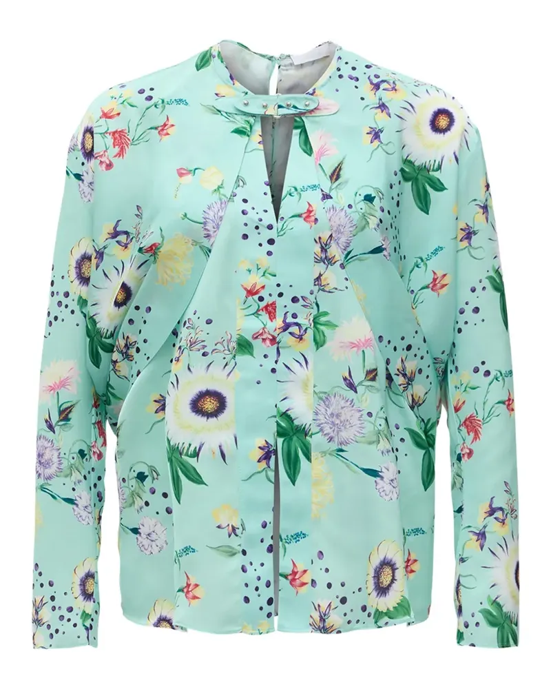 Paco Rabanne floral blouse - Grün Grün