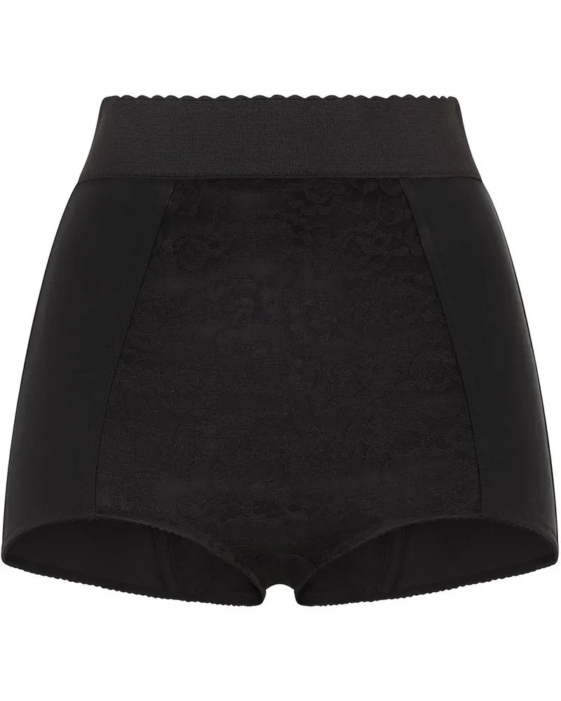 Dolce & Gabbana Slip mit hohem Bund - Schwarz Schwarz