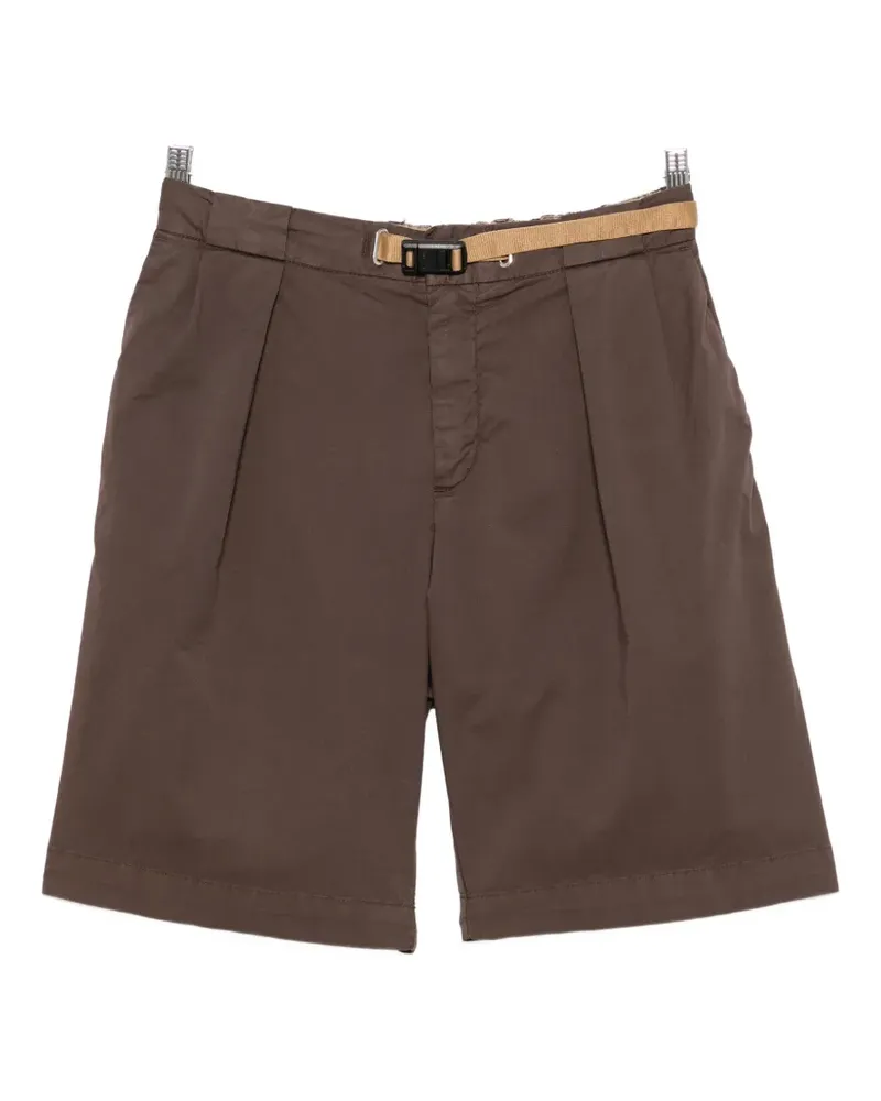 PLAN C belted pleated shorts - Braun Braun