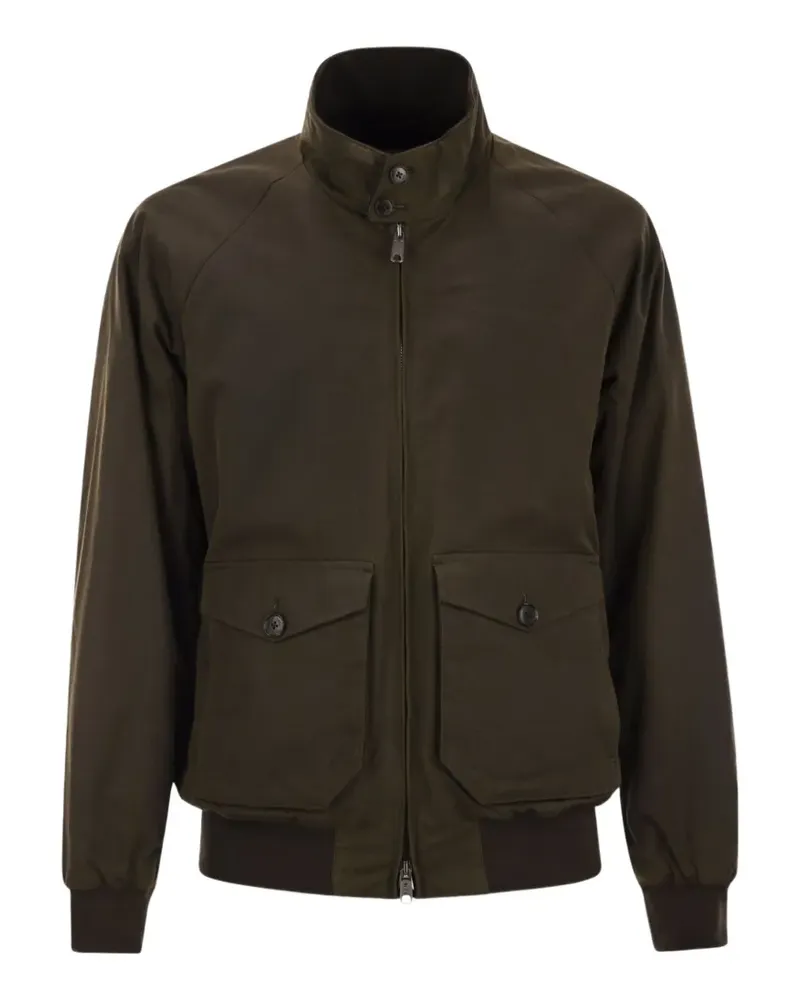 Baracuta Gewachste Jacke - Grün Grün