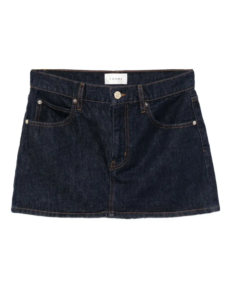 Frame Denim Klassischer Jeans-Minirock - Blau Blau