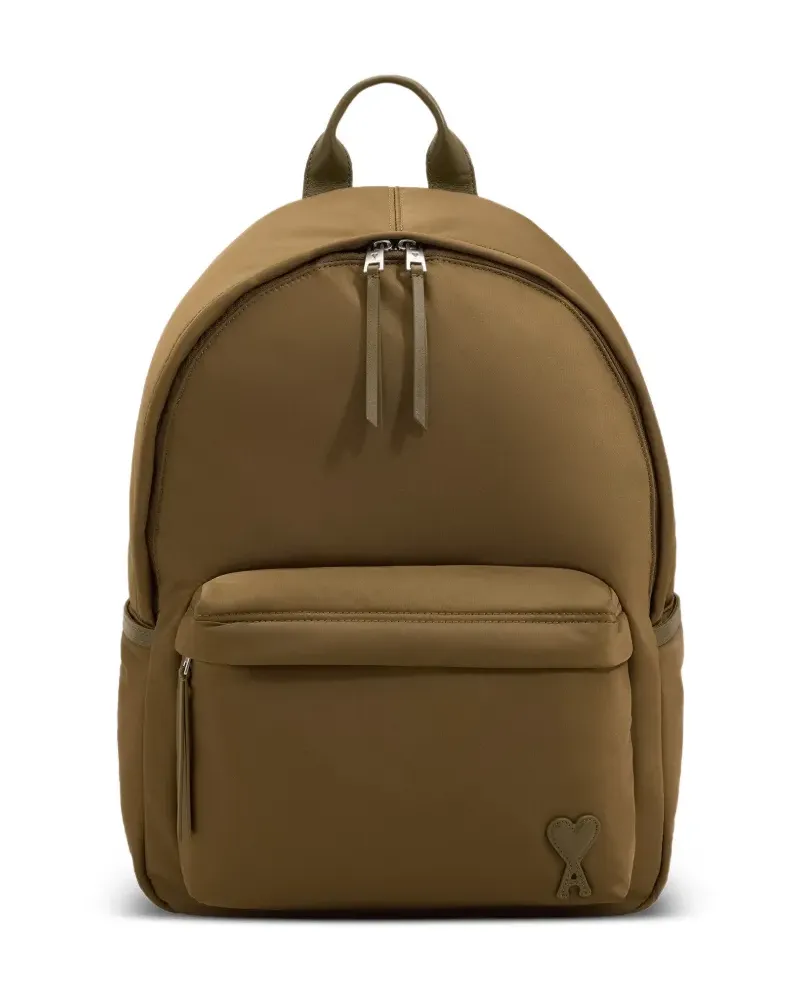 AMI Paris Marcel Rucksack aus Nylon - Grün Grün
