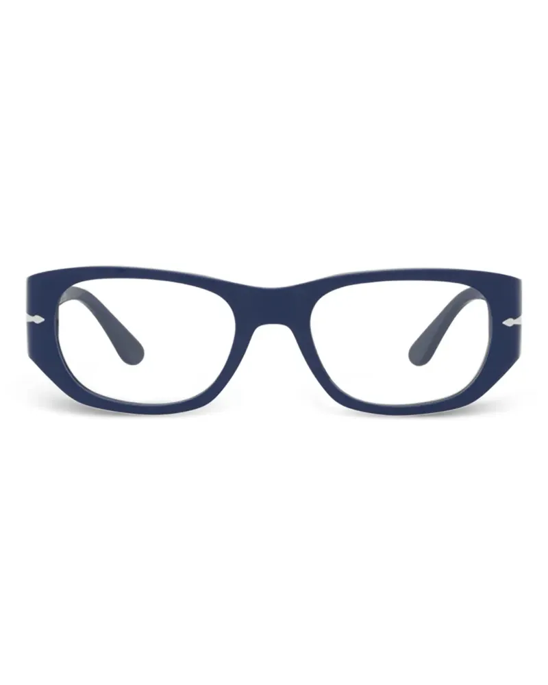 Persol Eckige PO3307S Sonnenbrille - Blau Blau