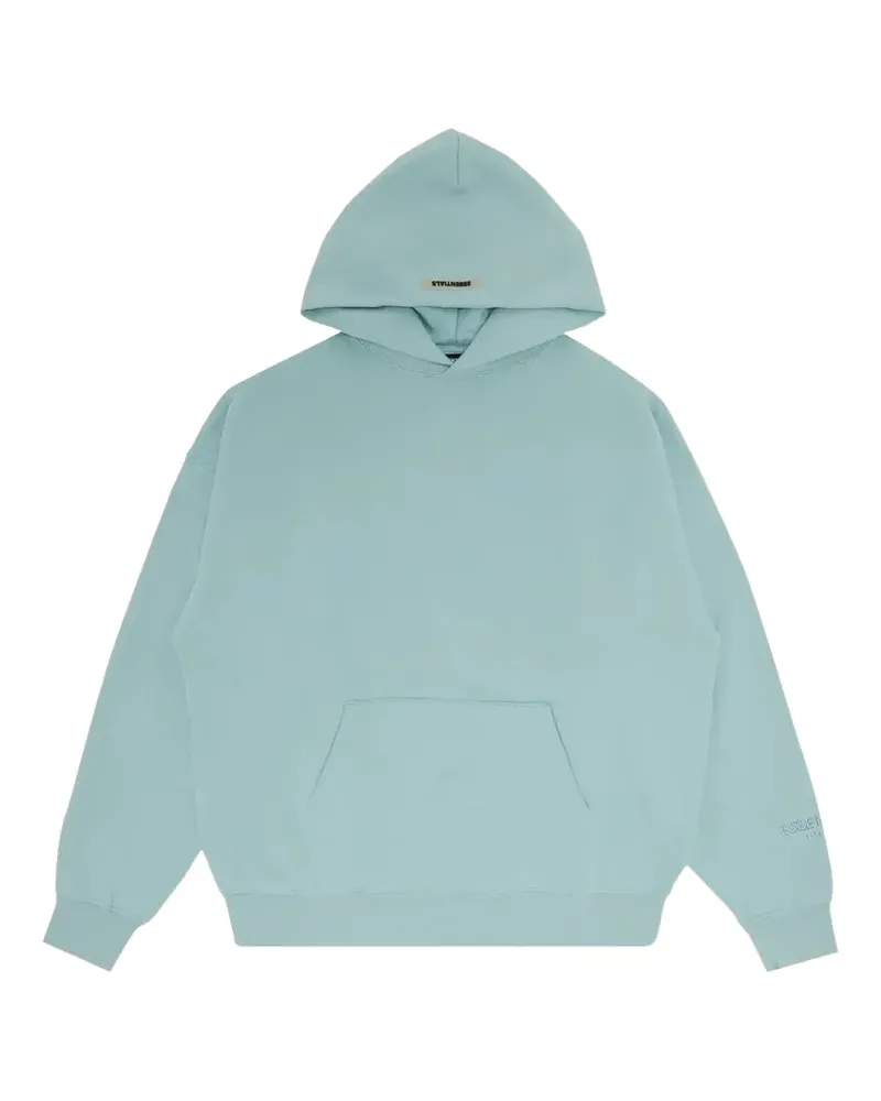 Fear of God Hoodie mit Essentials-Logo - Blau Blau