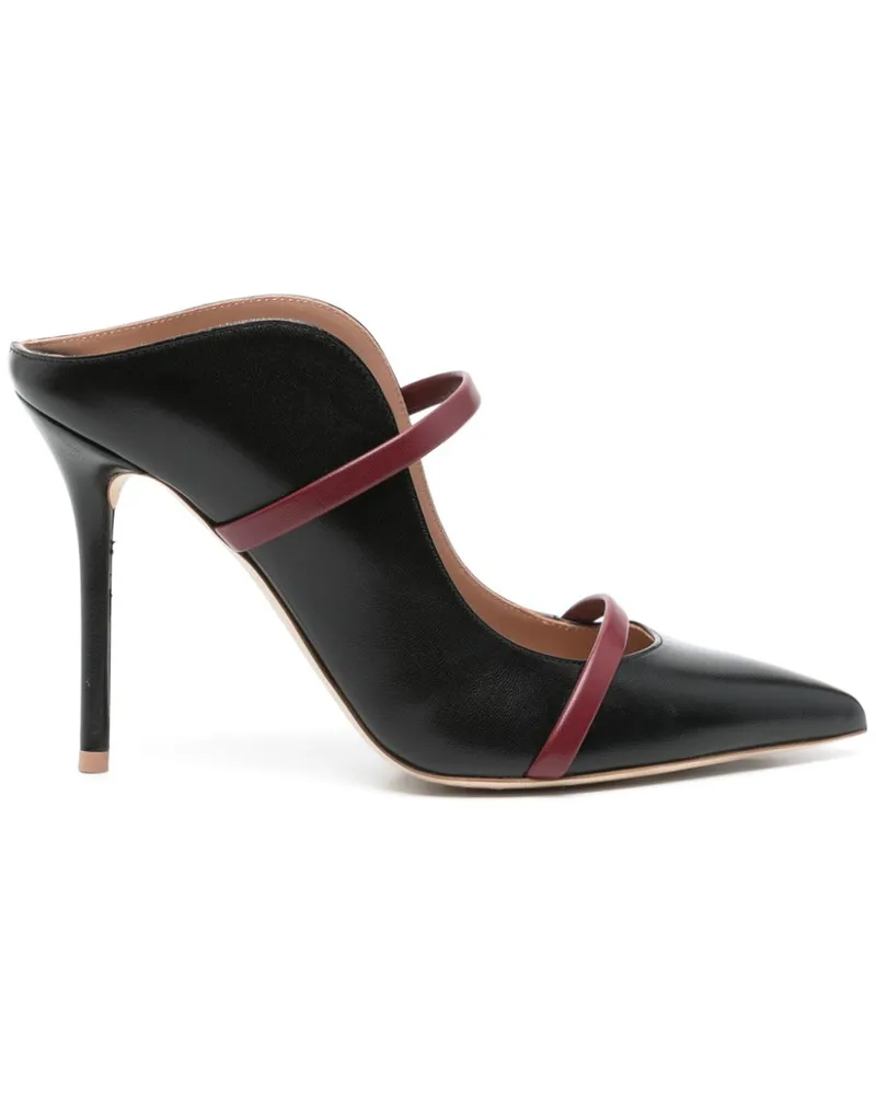 Malone Souliers Maureen Mules 100mm - Schwarz Schwarz