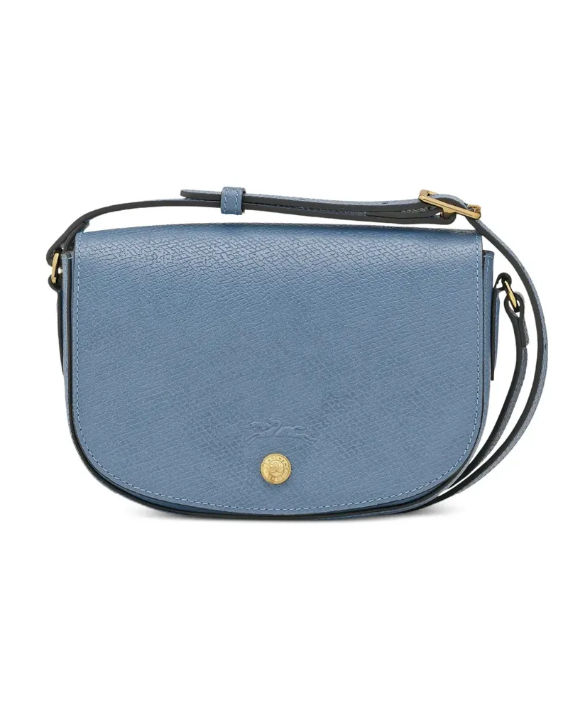 Longchamp Épure S Umhängetasche mit Prägung - Blau Blau