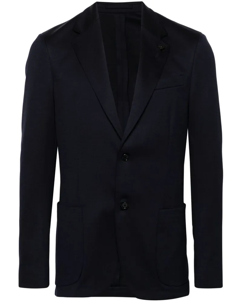 LARDINI Einreihiges Sakko - Blau Blau
