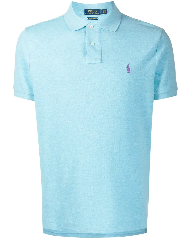 Ralph Lauren Poloshirt mit Logo - Blau Blau