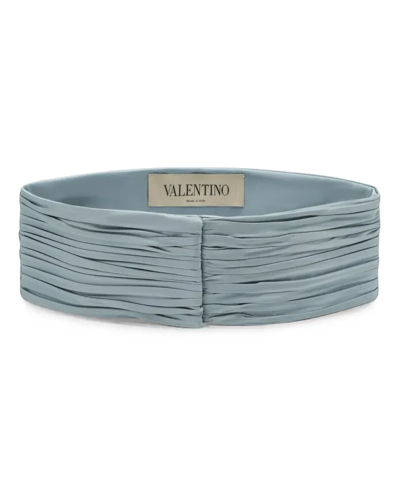 Valentino Garavani Geraffter Gürtel - Blau Blau
