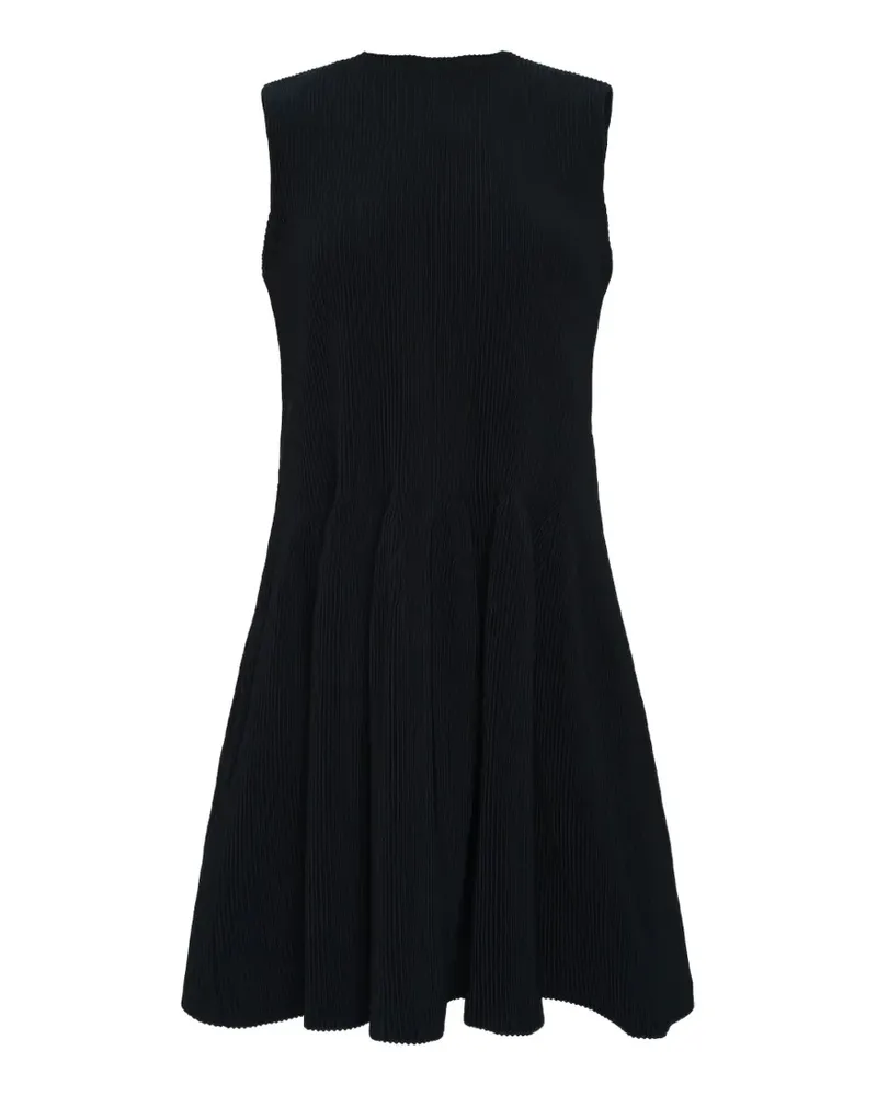 CFCL Hypha ribbed-knit sleeveless dress - Schwarz Schwarz