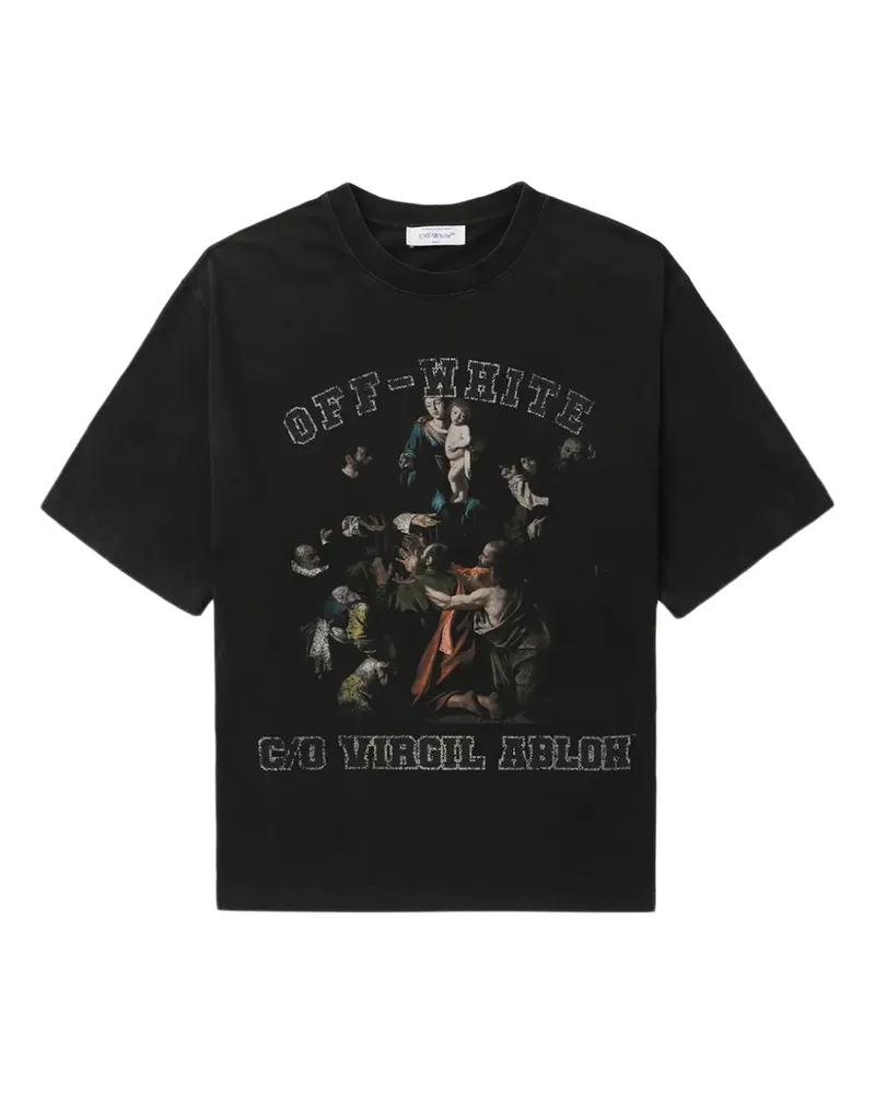 OFF-WHITE Mary Skate T-Shirt - Schwarz Schwarz
