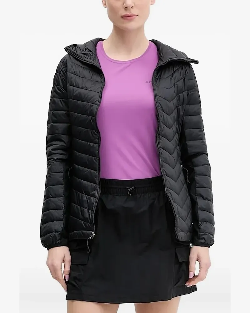Columbia Sportswear Company Gesteppte Kapuzenjacke - Schwarz Schwarz